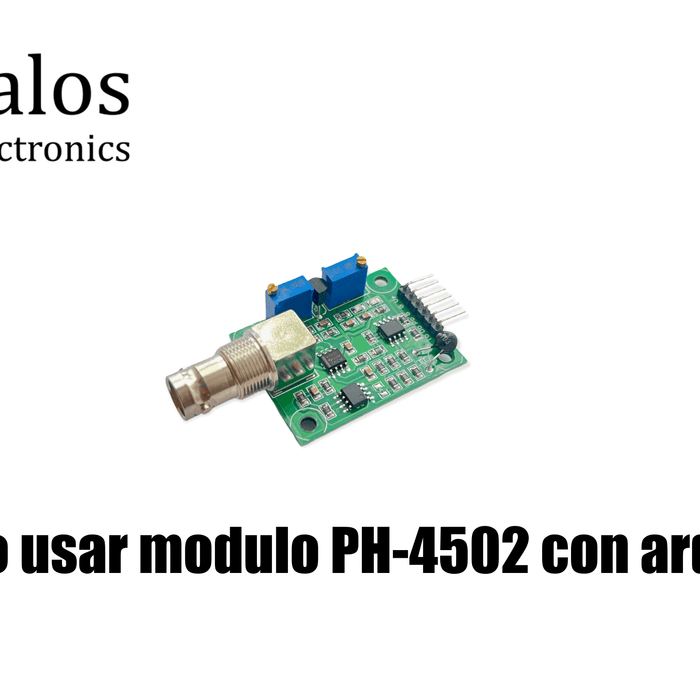 ¿Como usar modulo PH-4502 con arduino?