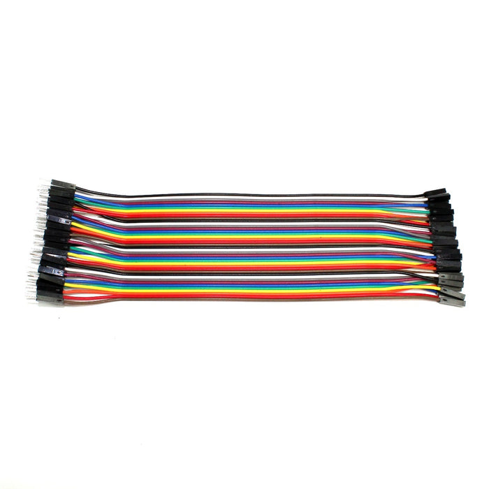 40 Cables Dupont Macho a Hembra 20 cm