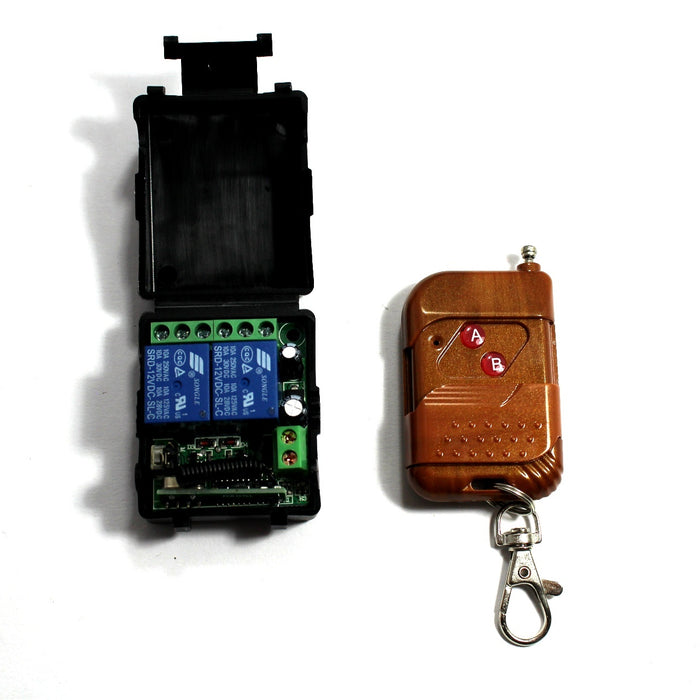 Kit Control Remoto Y Receptor RF 433Mhz
