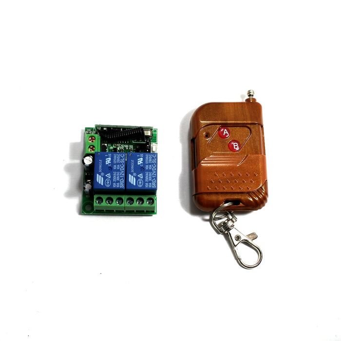 Kit Control Remoto Y Receptor RF 433Mhz