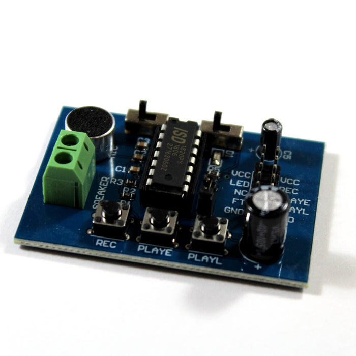 Módulo grabador de voz ISD1820