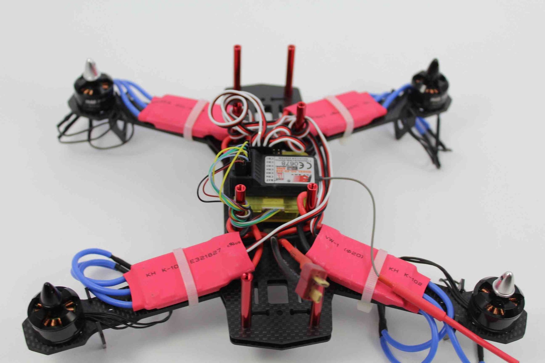 Ensamble Kit Drone de carreras para ensamblar ESC Simonk y Motores MARS POWER