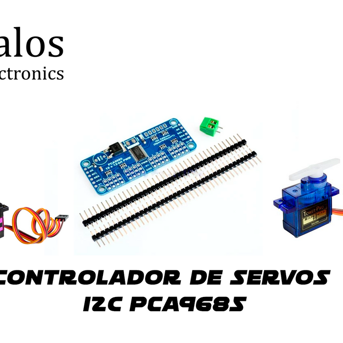 Tutorial - Controlador de servos i2c PCA9685