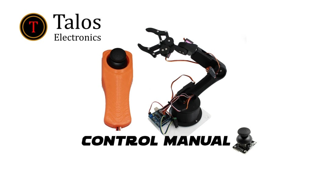 Control Joystick brazo robot