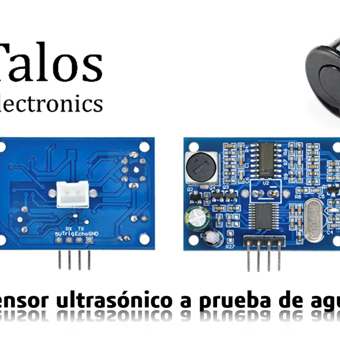 Sensor ultrasonico a prueba de agua