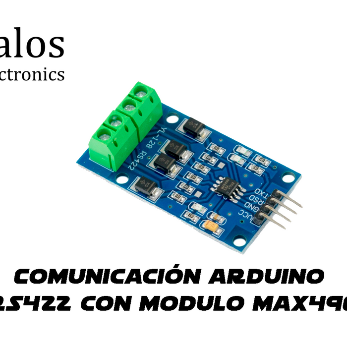 Comunicación arduino RS422 con modulo MAX490
