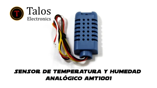Sensor de temperatura y humedad analógico AMT1001
