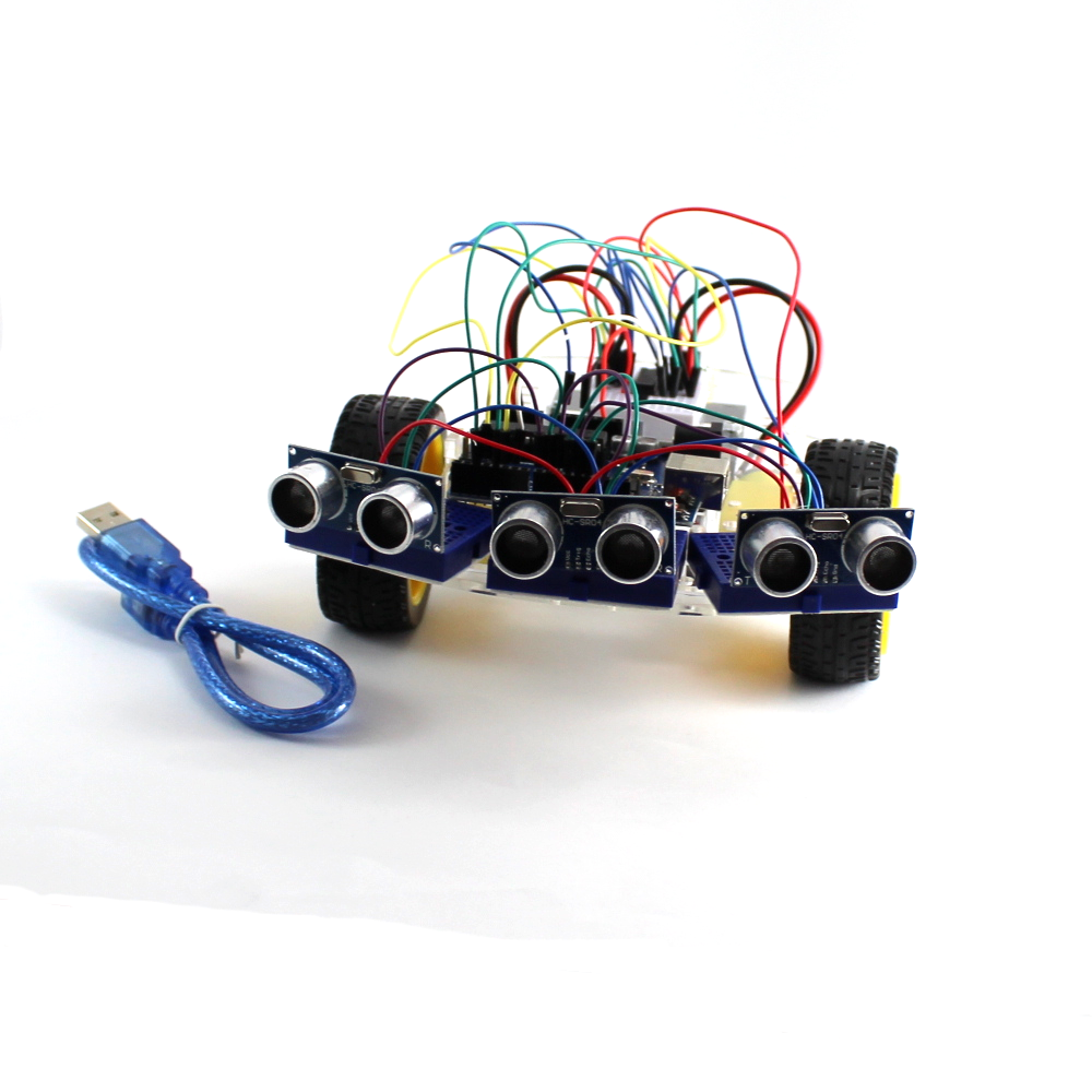 Robot evasor de obstáculos para Arduino + Código