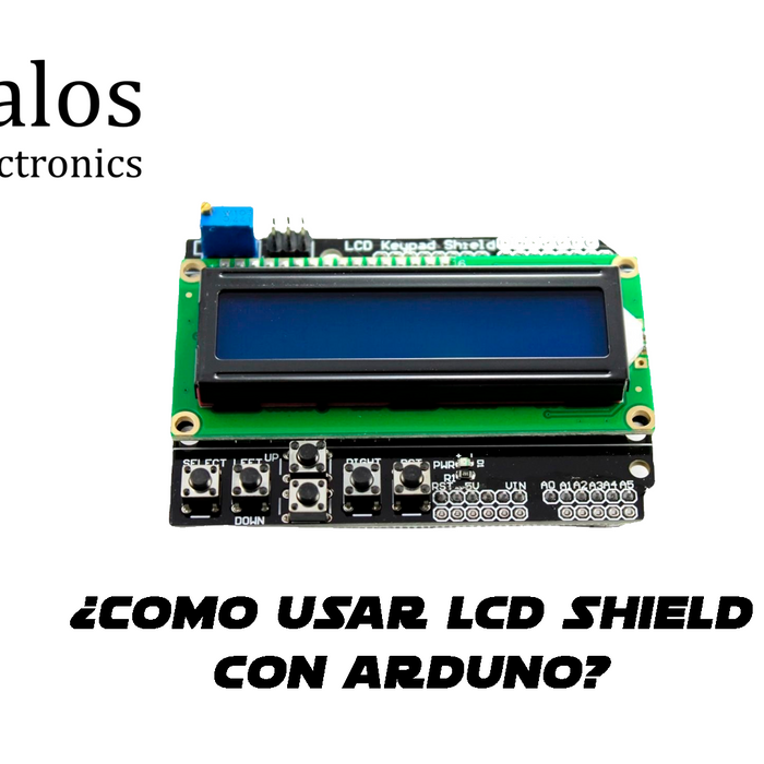 ¿Como usar lcd shield con arduino uno?