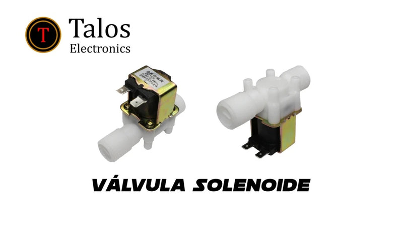 Valvula Solenoide Electrovalvula 12v 110v 220v Agua Arduino