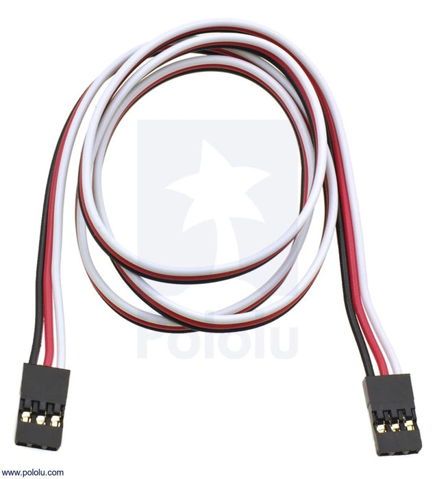 Cable extensiòn servo 50cm HEMBRA A HEMBRA