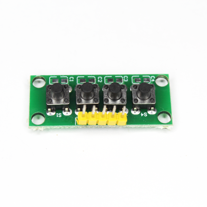 Módulo 4 push button micro switch Arduino — Talos Electronics