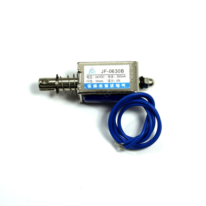 Cerradura electromecánica con solenoide 24 VCD 6N 10mm