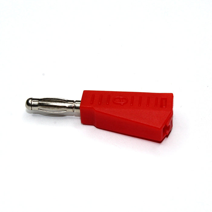 Conector Banana-Plug de 4mm Rojo