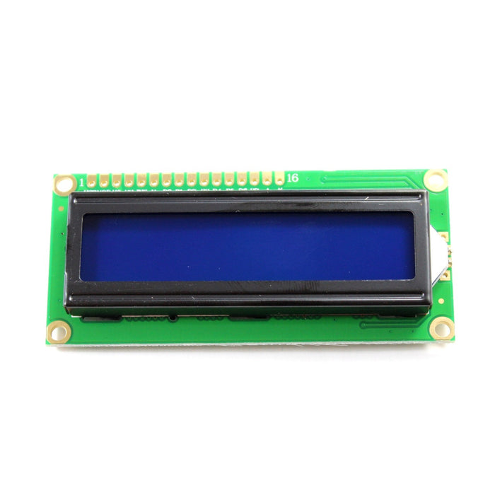 Display LCD 16x2 fondo azul