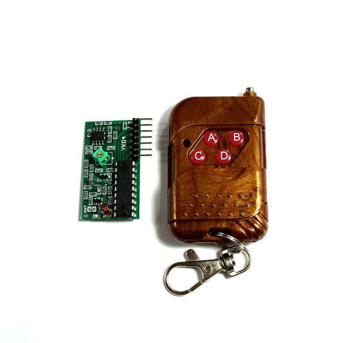 Kit control remoto y receptor RF 315Mhz