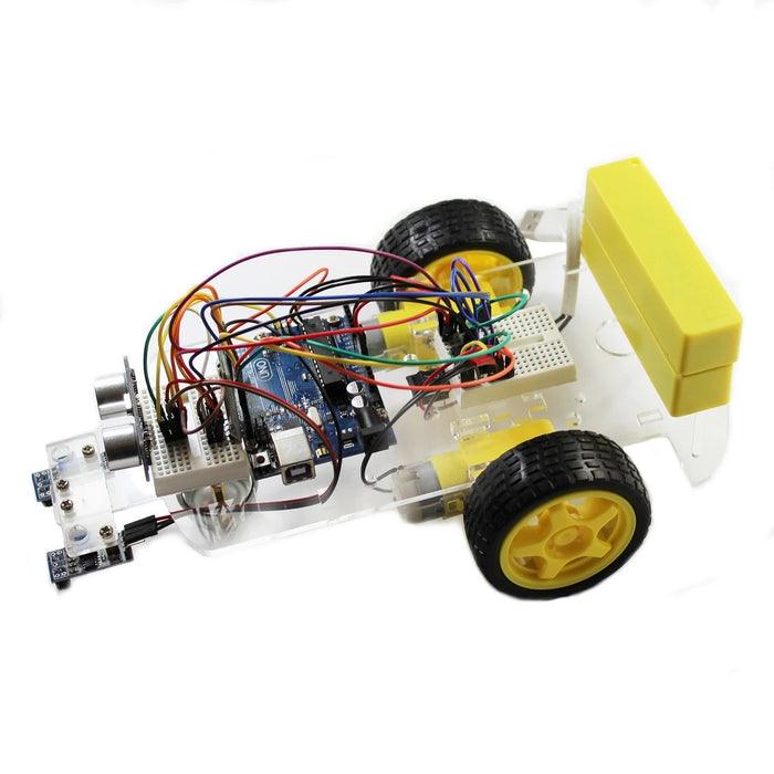 Kit Arduino Robot Evasor 2WD - AV Electronics
