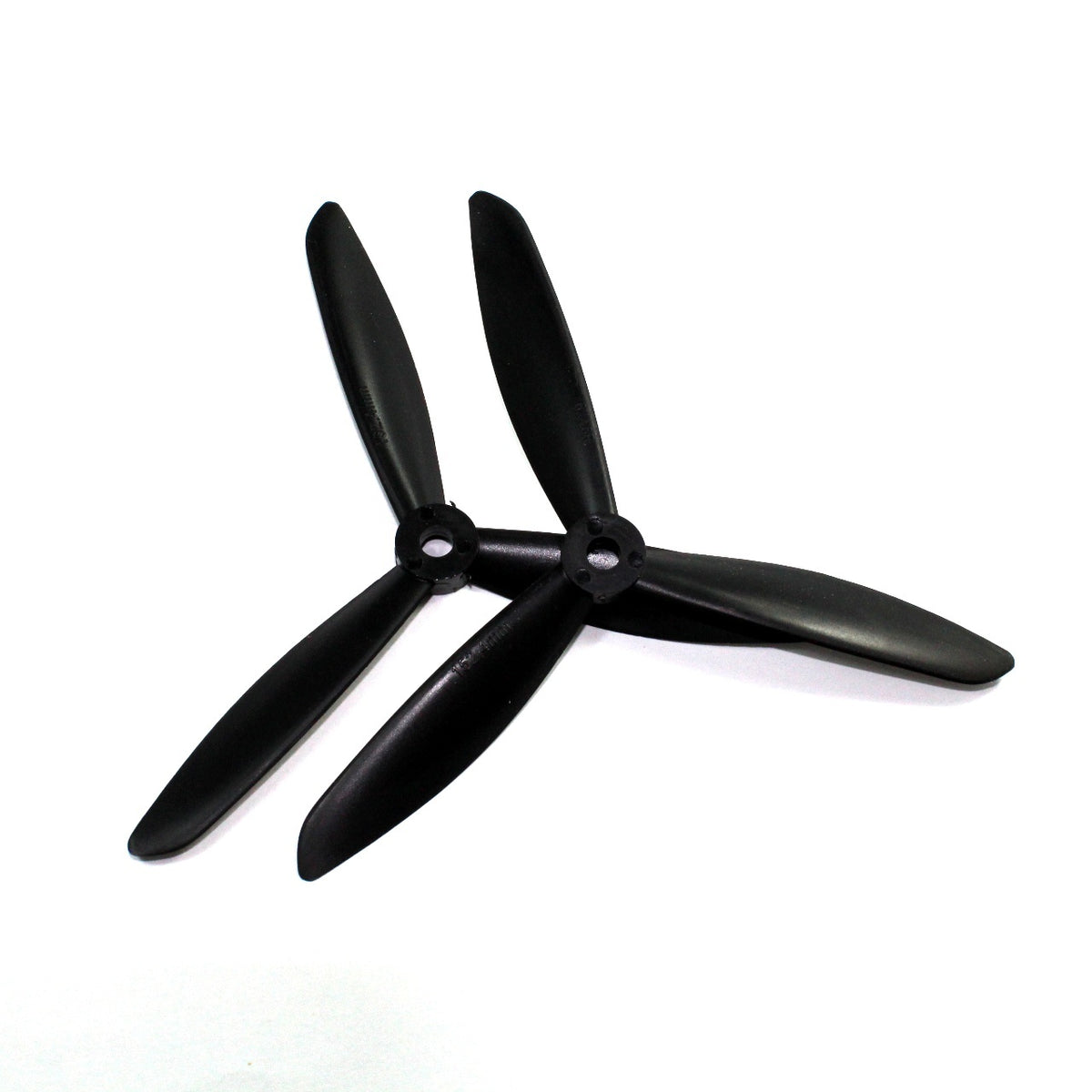 Par de hélices propelas de Nylon de 3 palas 6x4.5 Negro para drone — Talos  Electronics