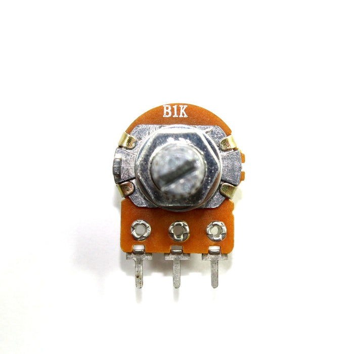 Potenciómetro miniatura sin switch, de 1 K Ohm